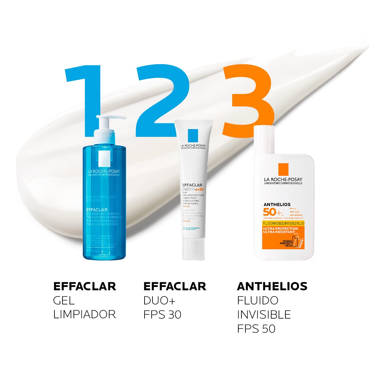 Crema Facial Anti-Imperfecciones La Roche Posay Effaclar Duo (+) FPS30 para Piel Grasa 40ml