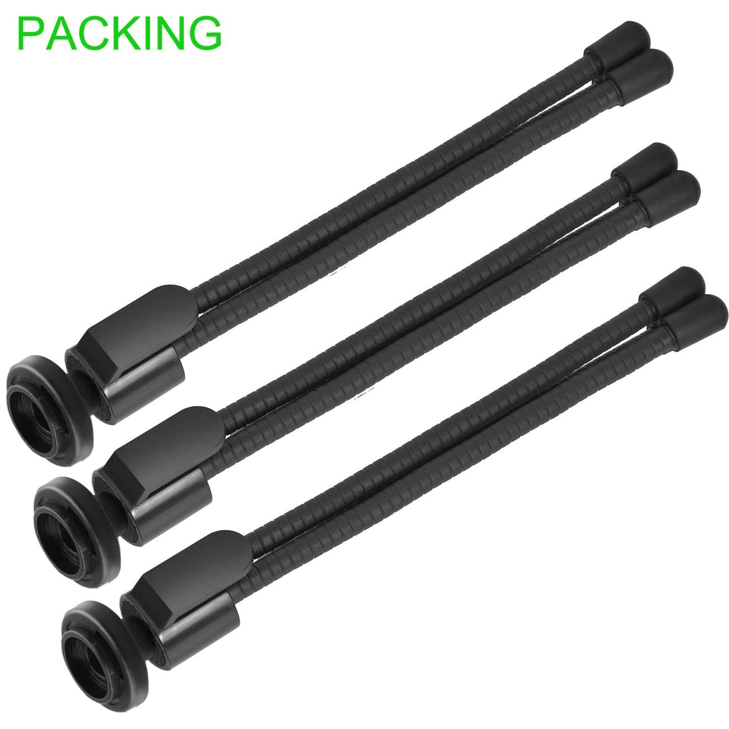 Trípodes Flexibles Uogw Negro 360° Ajustable para Blink Outdoor y Mini