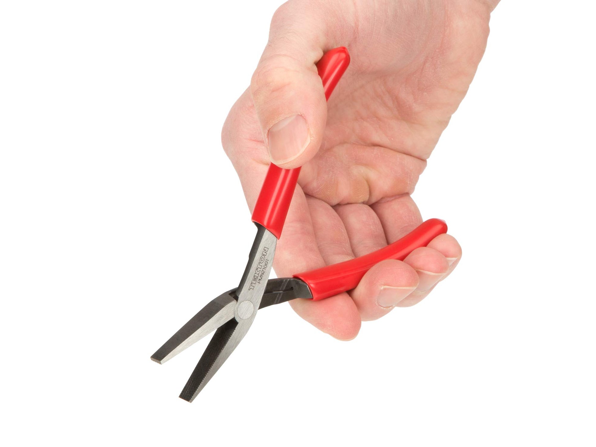 TEKTON PMN21001 - Alicates de punta plana (mandíbula dentada)