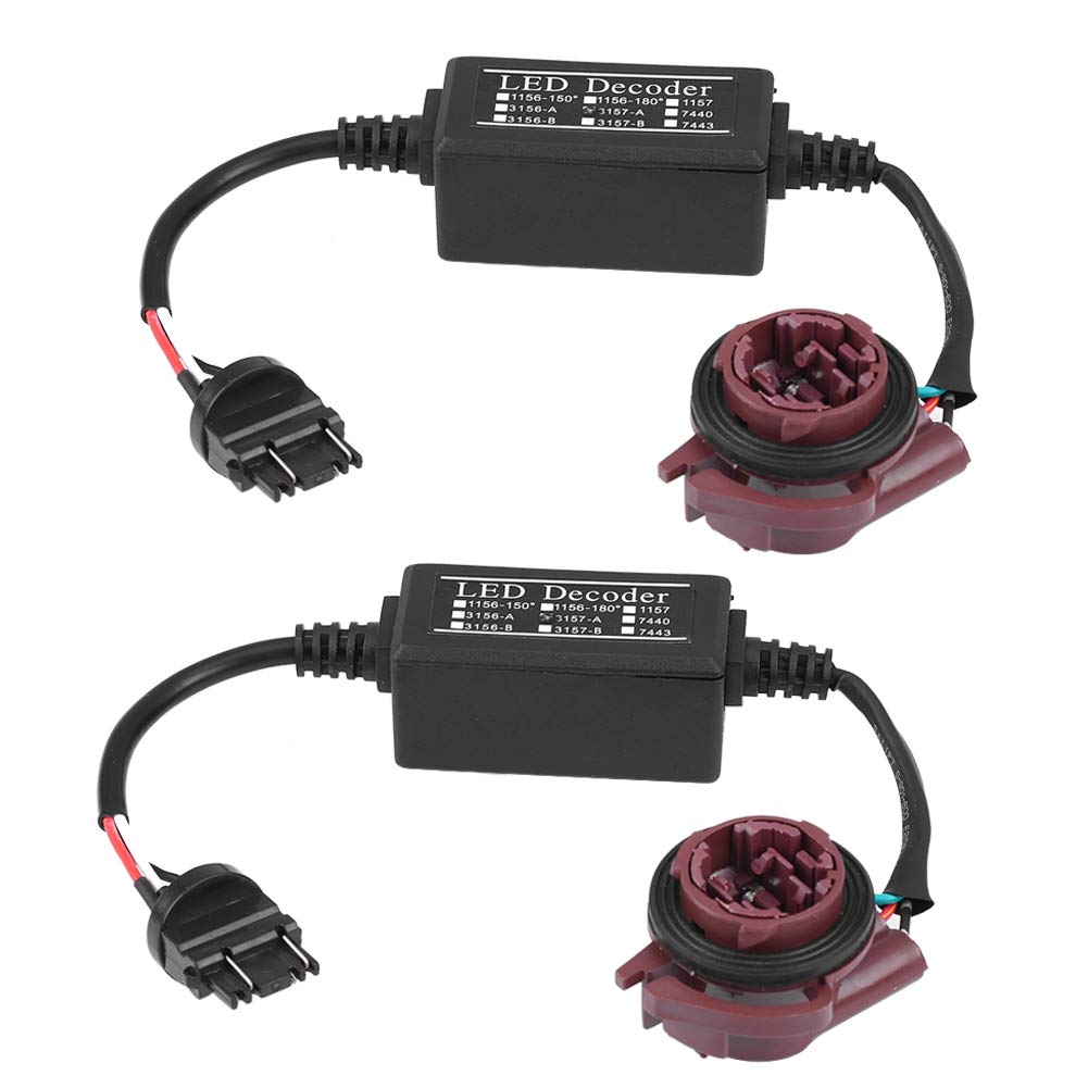Adaptador de Decodificador de LED Canbus para Cancelación de Parpadeo 3157