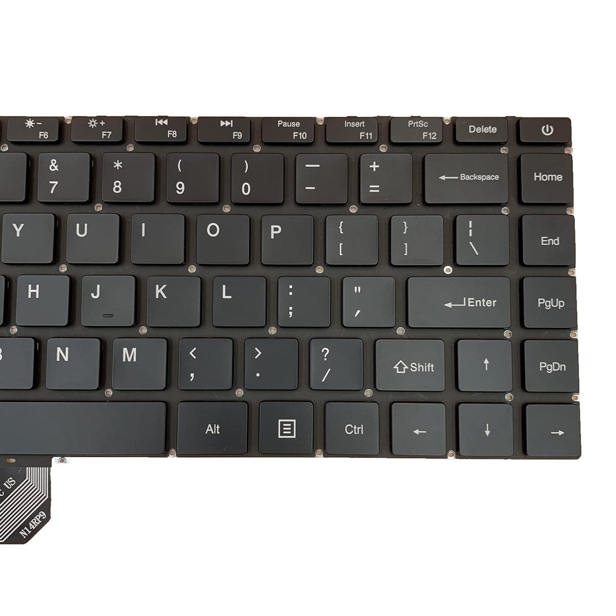 Teclado Portátil Siakoocty Retroiluminado Repuesto Gateway Ultra Delgado