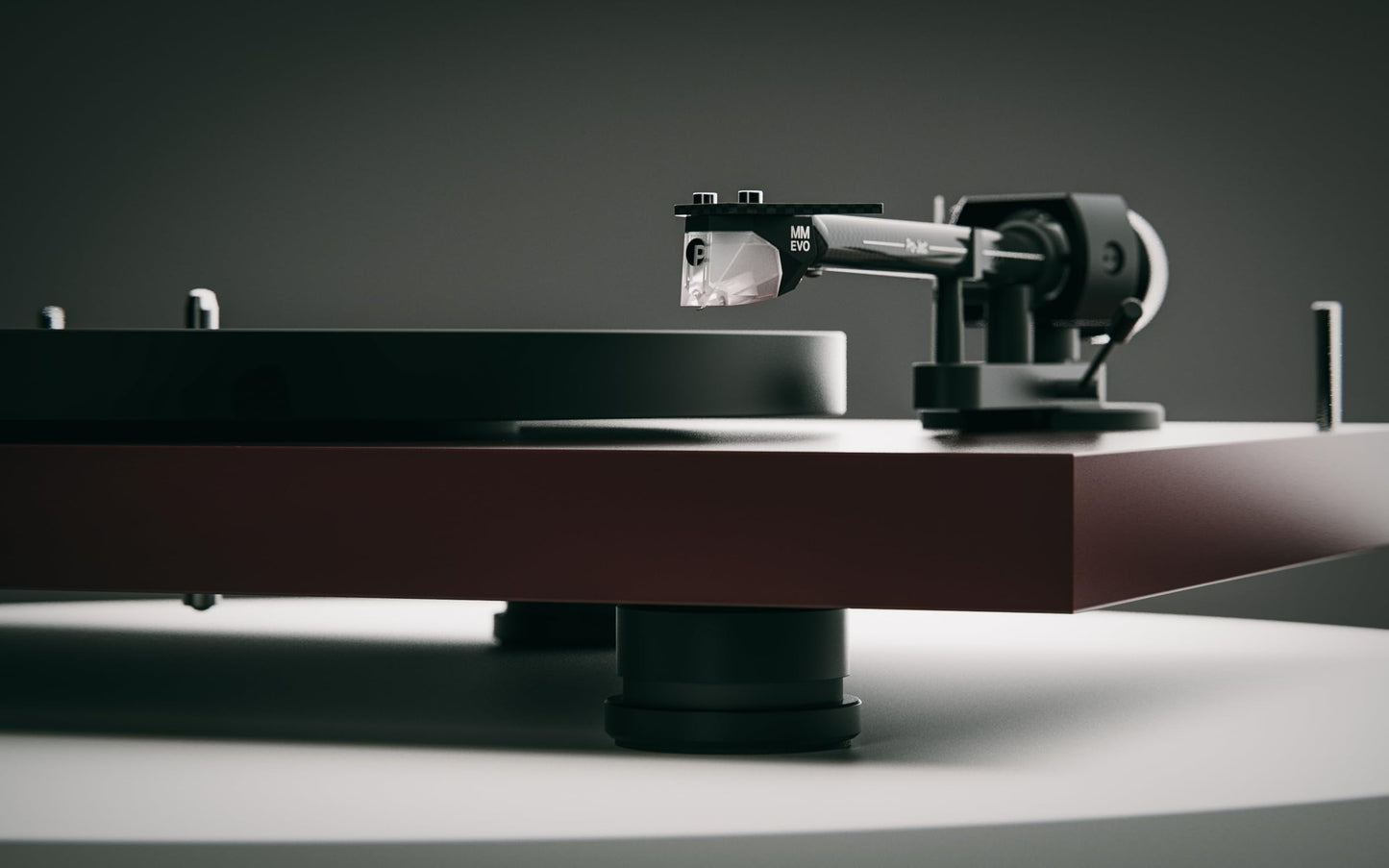 Pro-Ject Debut Evo 2, tocadiscos audiófilo de próxima generación con brazo de tono de carbono y cambio de velocidad electrónico, fabricado en Europa (verde abeto satinado)