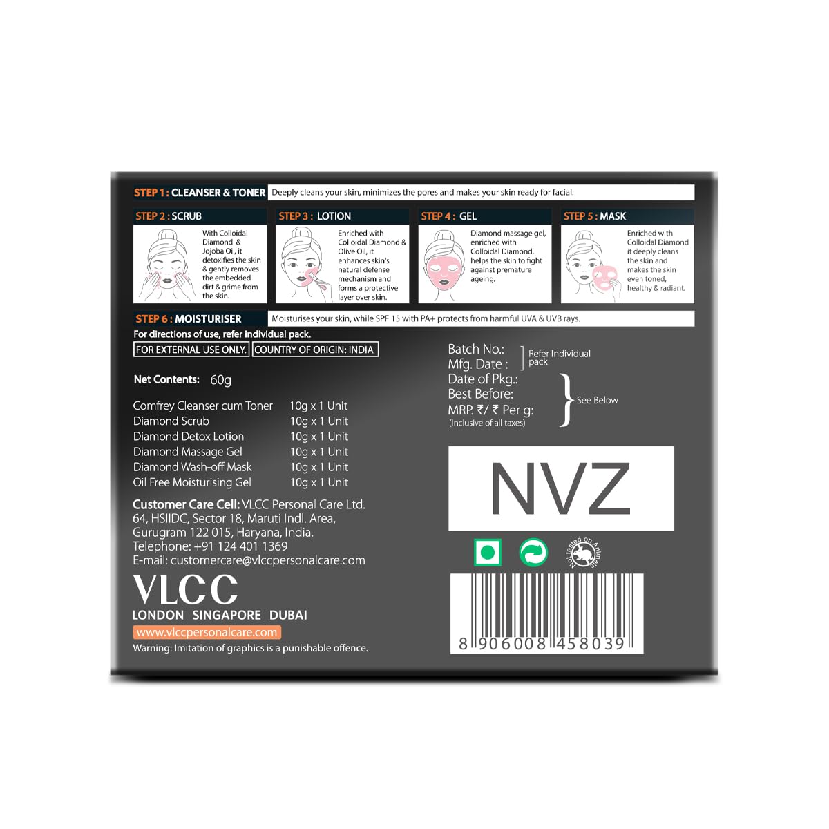 VLCC Natural Sciences Diamond Facial Kit by VLCC
