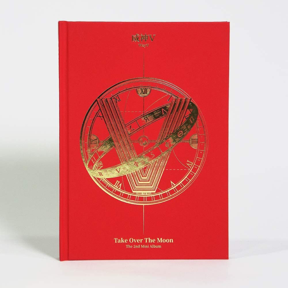 [Reissue] WAYV – Juego de álbum TAKE Over The Moon (2º Mini álbum) y tarjetas de fotos extra