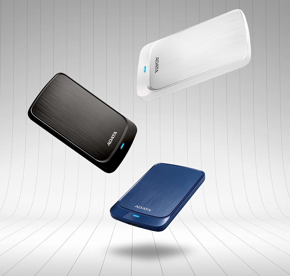 Disco Duro Externo Portátil Adata Negro Slim HV320 1TB USB 3.1 Gen1