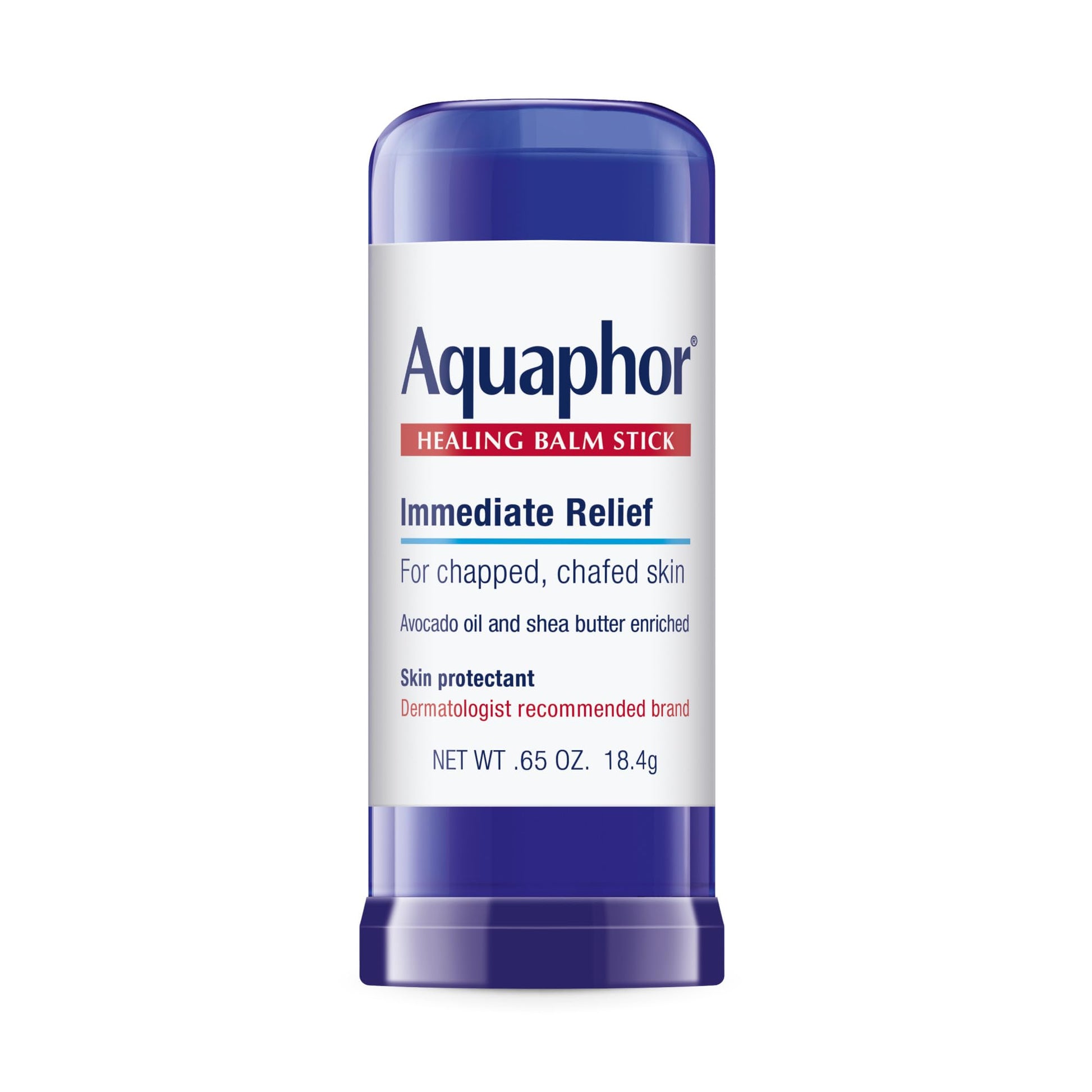 Aquaphor - Bálsamo curativo en barra, protector de piel con aceite de aguacate y manteca de karité, barra de 0.65 oz