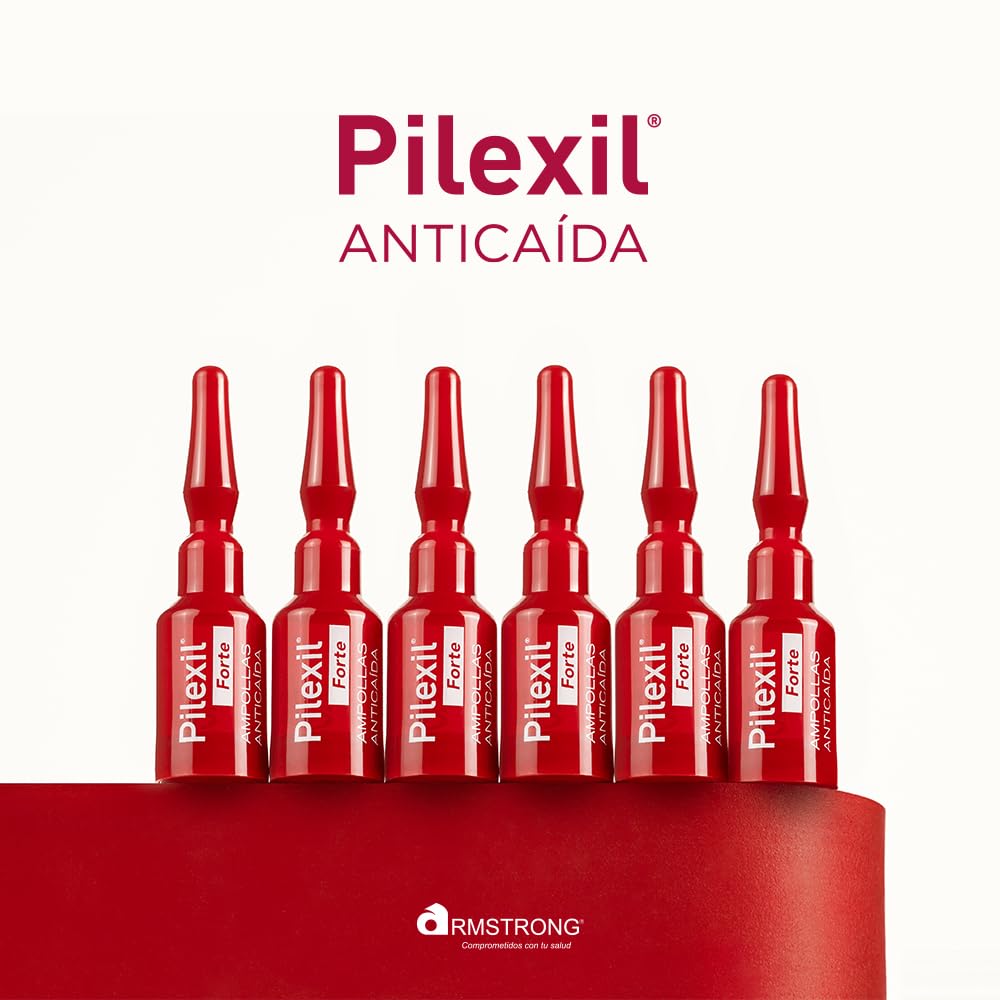 Ampolletas Anticaída Pilexil Forte 5ml c/17