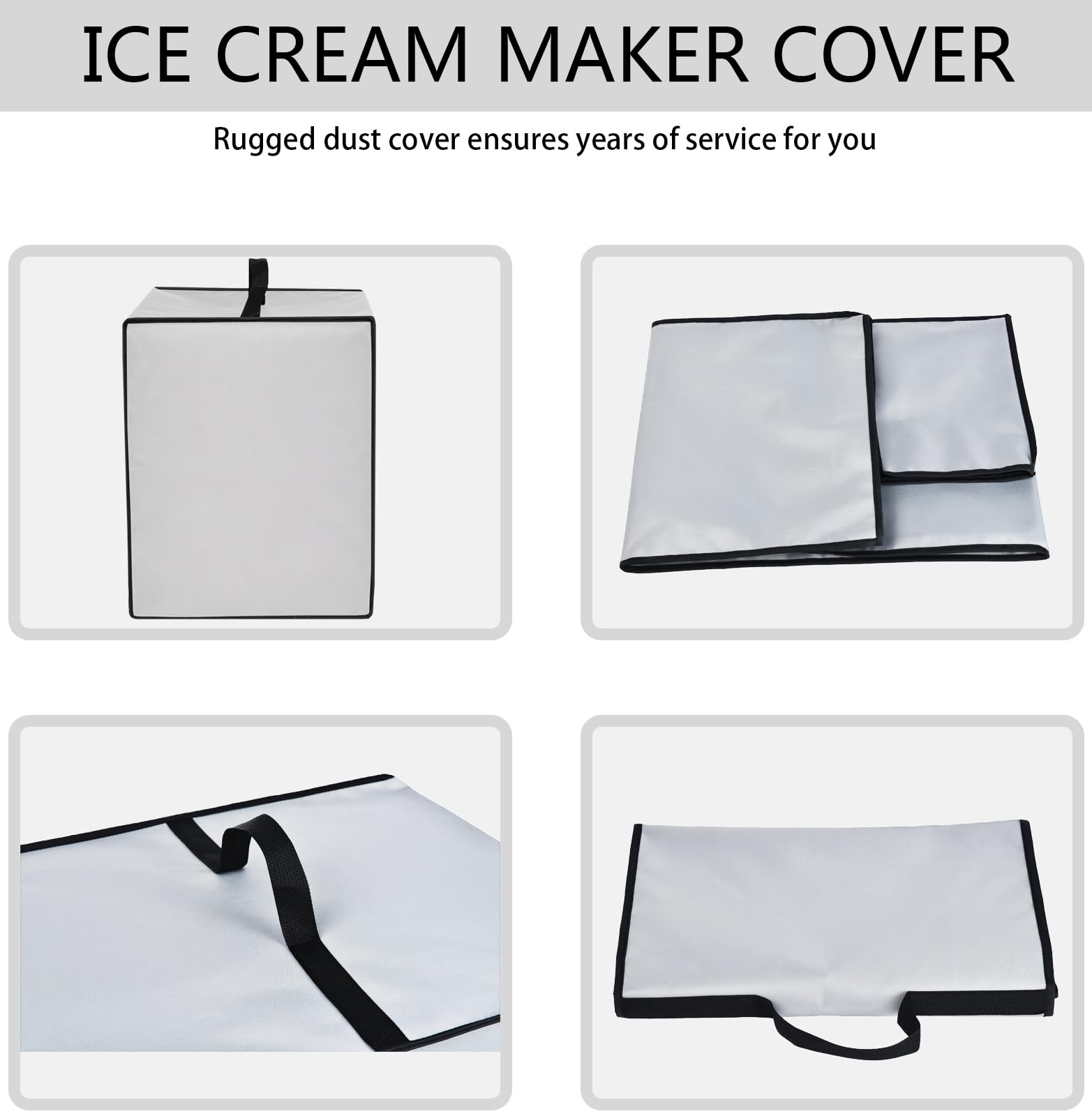 CREAMi - Funda para hacer helados Ninja CREAMi, resistente al agua, protector contra el polvo, funda para hacer golosinas congeladas, compatible con Ninja Swirl y fabricante de helados suave NC701