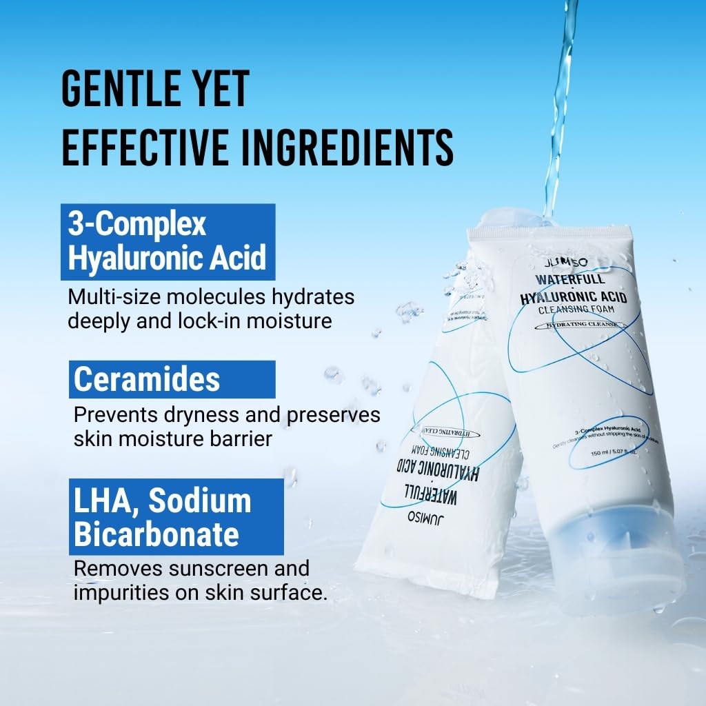 Jumiso - Waterfull Hyaluronic Acid Cleansing Foam 150mL
