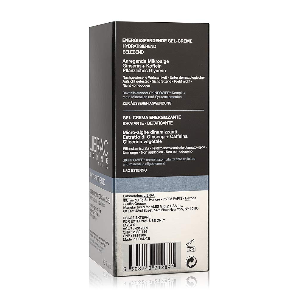 Lierac 3508240212841 Homme anti-fatigue
