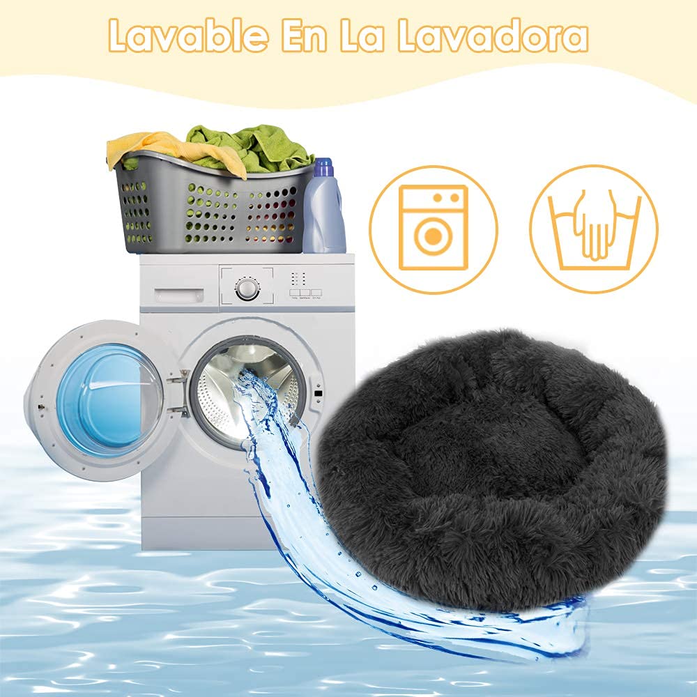 Cama para Mascotas SlowTon Felpa Suave Antideslizante Impermeable y Cómoda