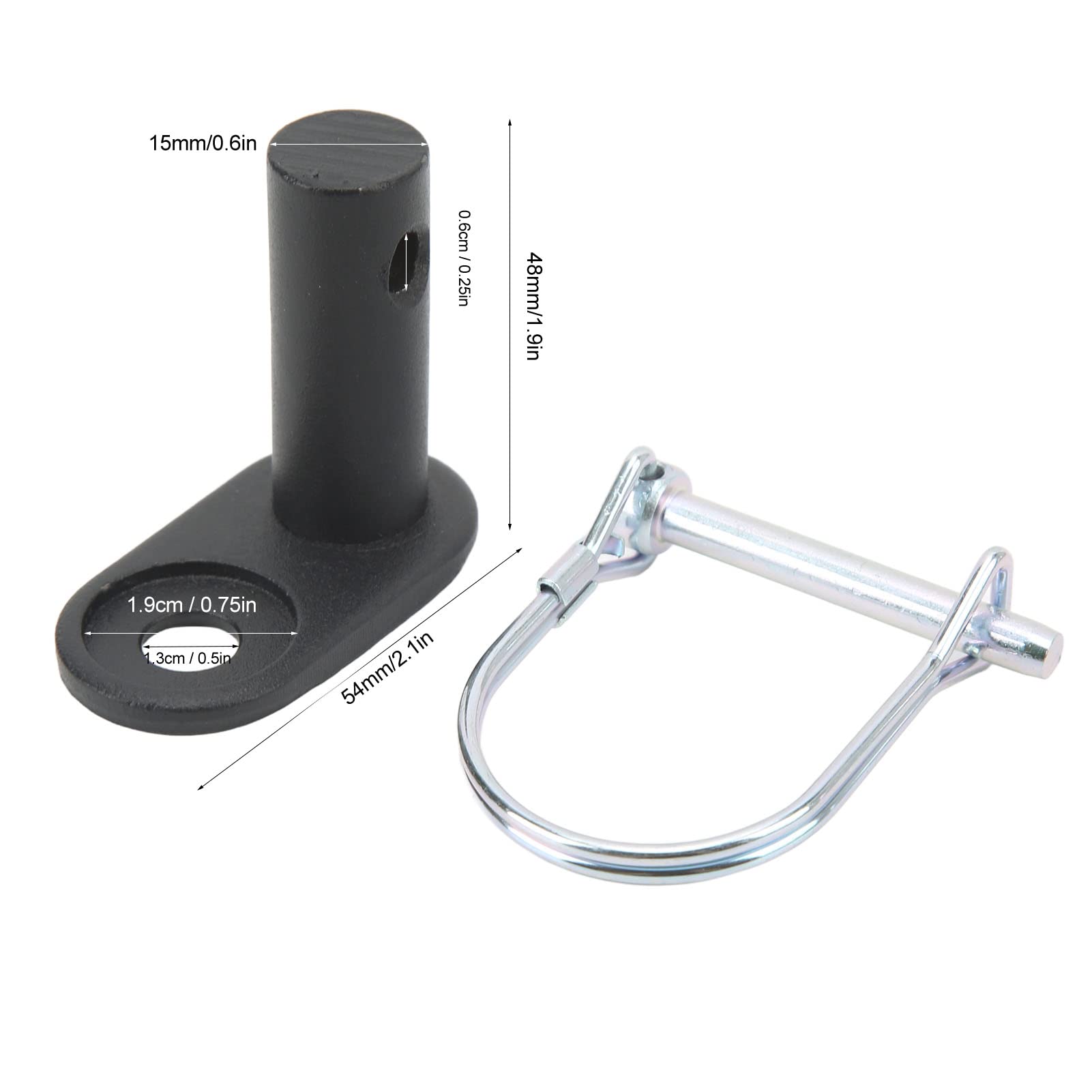 Conector de Enganche de Remolque de Bicicleta, Acoplador de Enganche de Bicicleta de Acero Al Carbono, Accesorios de Adaptador de Ciclismo para Cochecito de Bebé para Niños Y Mascotas