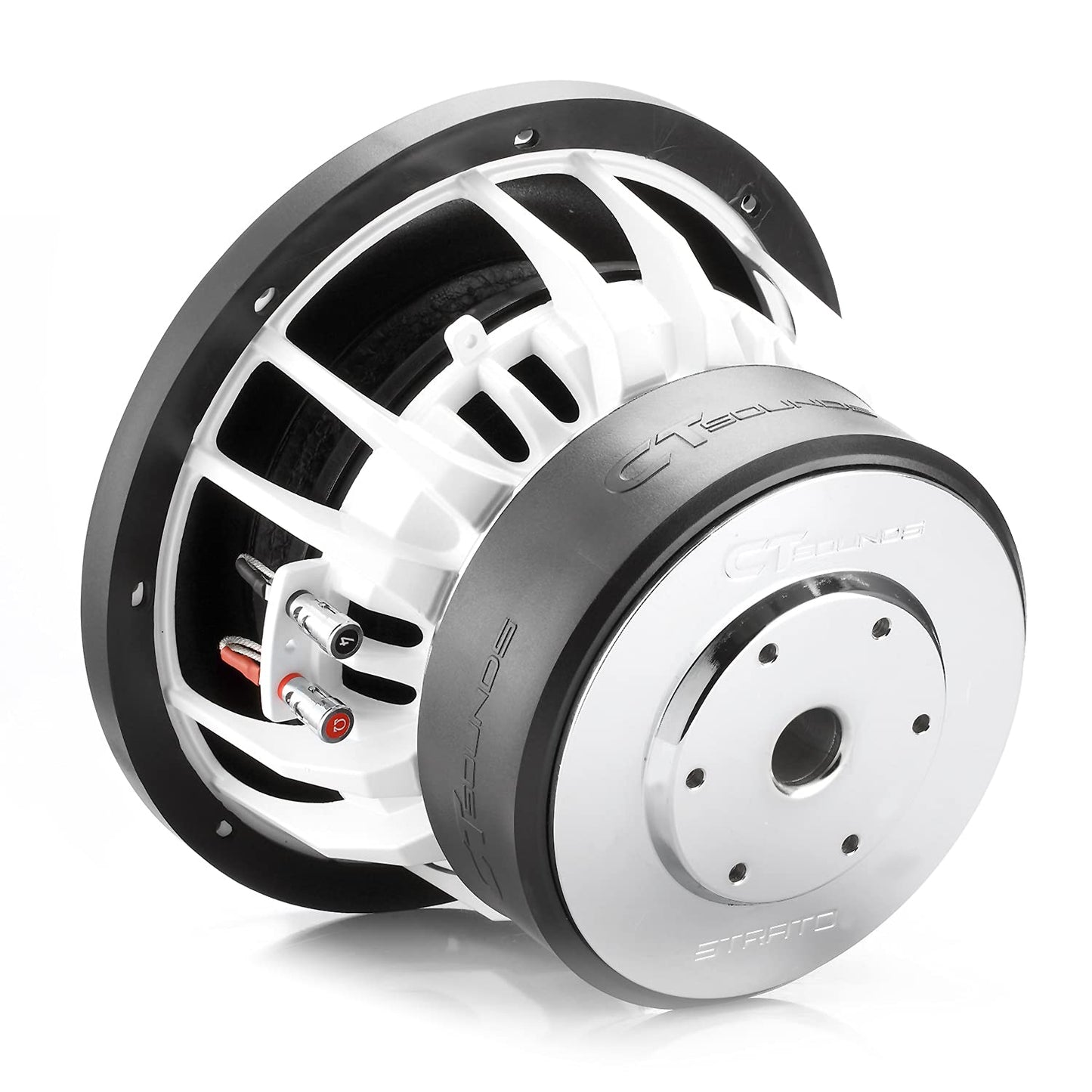 CT Sounds STRATO-10-D4 2500 vatios máximo 10 pulgadas subwoofer para coche dual 4 ohmios