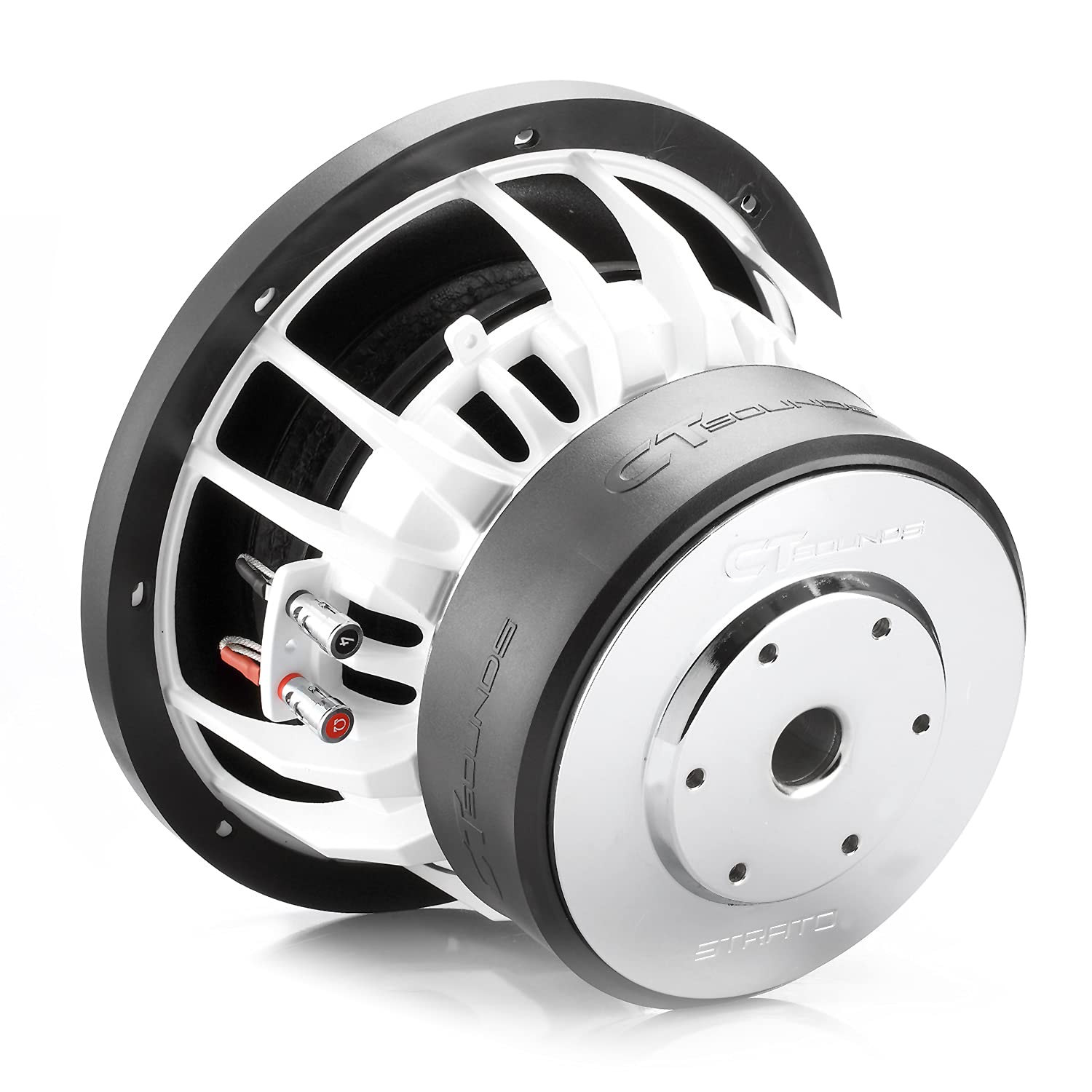 CT Sounds STRATO-10-D4 2500 vatios máximo 10 pulgadas subwoofer para coche dual 4 ohmios