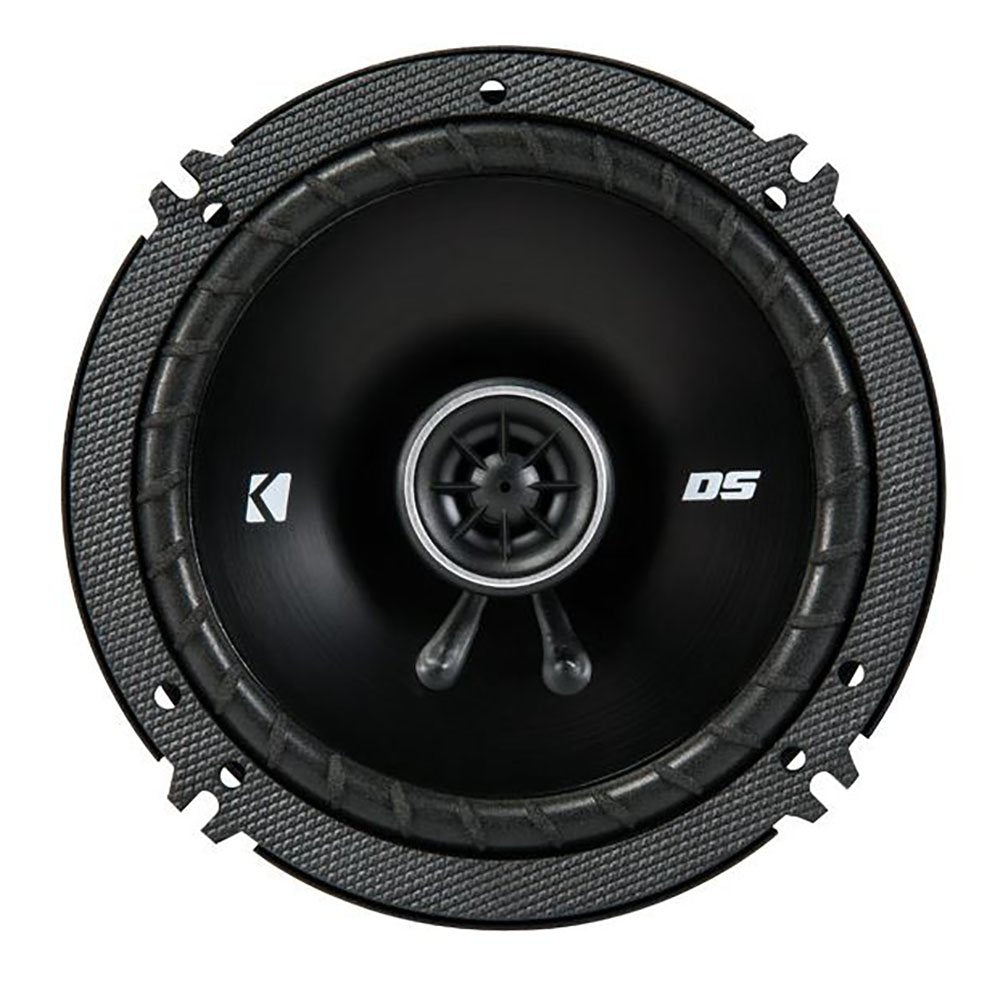 Kicker 43DSC69304 Serie D 6 x 9 Pulgadas, 360 W, 3 vías, Altavoces Dobles con 43DSC6504 de 6.5 Pulgadas, 240 W, 2 vías, 4 ohmios, Altavoces coaxiales de Audio para Coche