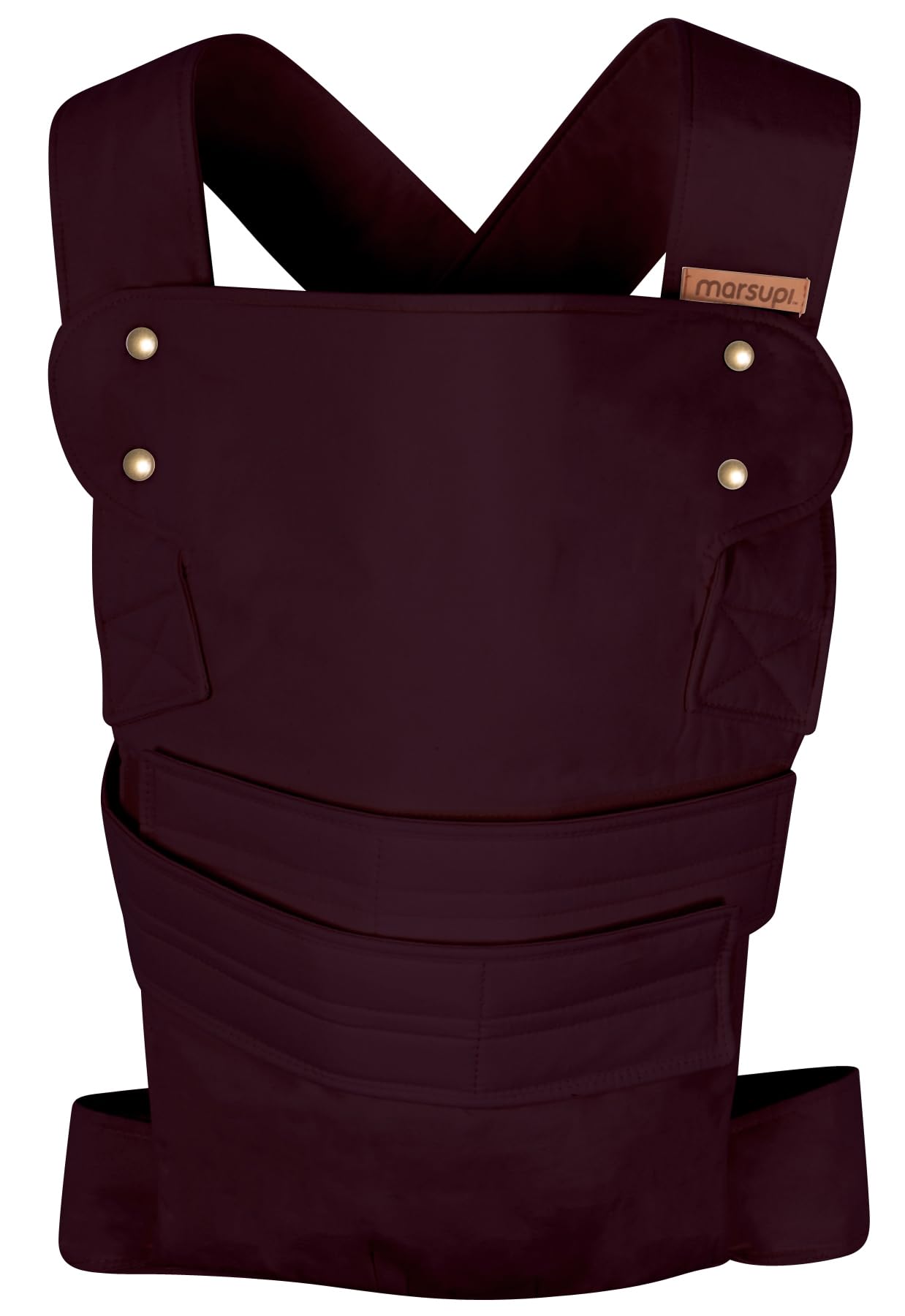 Portabebés Marsupi Classic Berry Algodón Orgánico Ajustable 2 Posiciones Talla SM