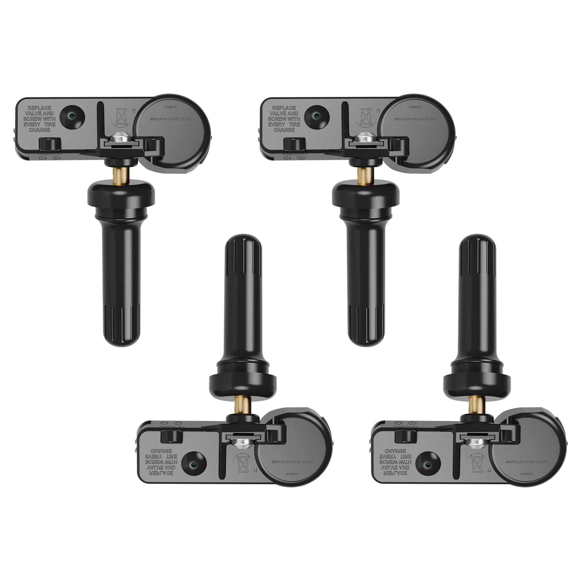 TPMS Sensor para Ford F150 4 unidades, sistema de monitor de presión de neumáticos de 315 MHZ para o Ford F150 F250 F350 F450 F550, escape, fusión, Lincoln MKX MKC, Mercury reemplaza # 9L3Z1A189A,