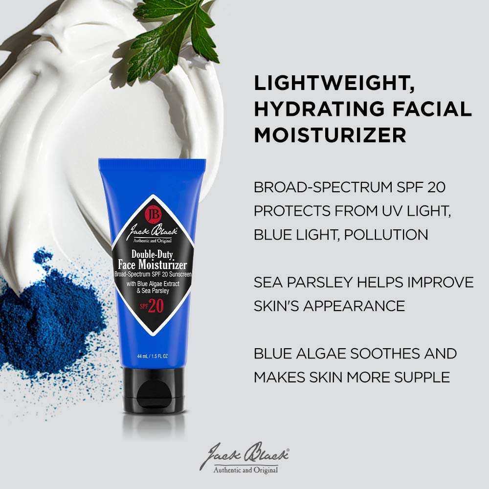 Jack Black Double-Duty Face Moisturizer SPF 20, 1.5 fl. oz.