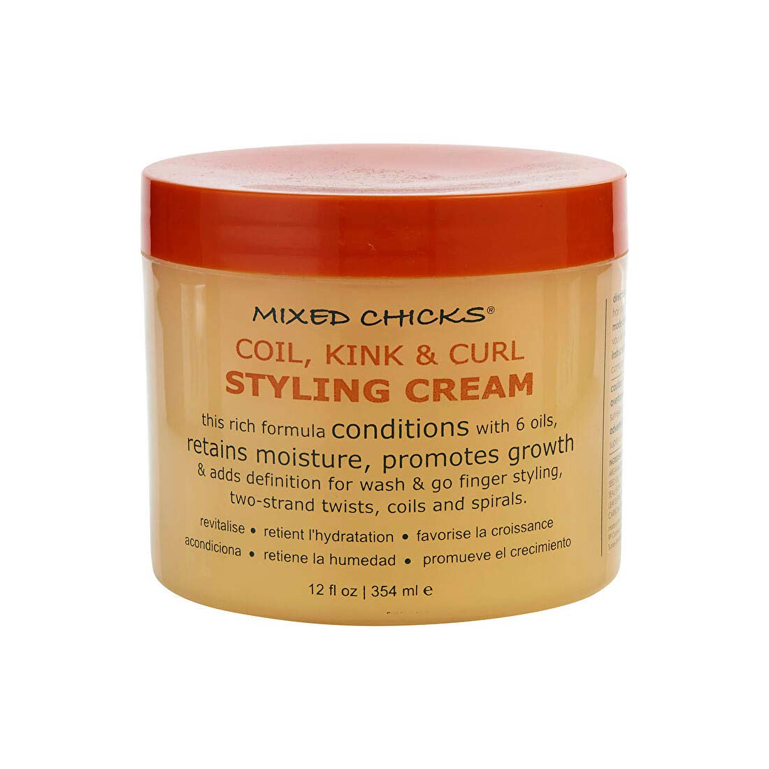 Mixed Chicks Coil, Kink & Curl Styling Cream, 12 fl. oz.