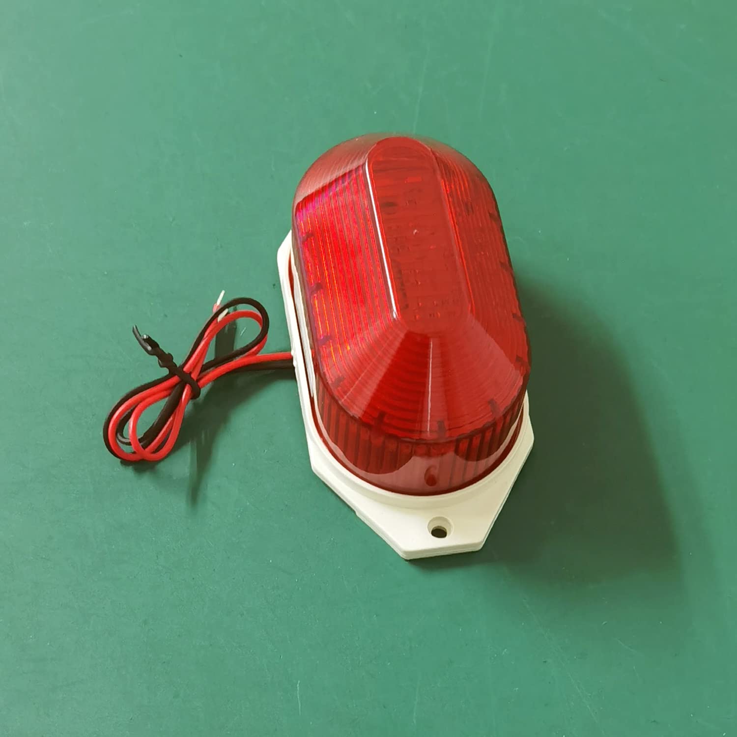 Sirena Estroboscópica Industrial AC110 V Luz de Advertencia de Emergencia