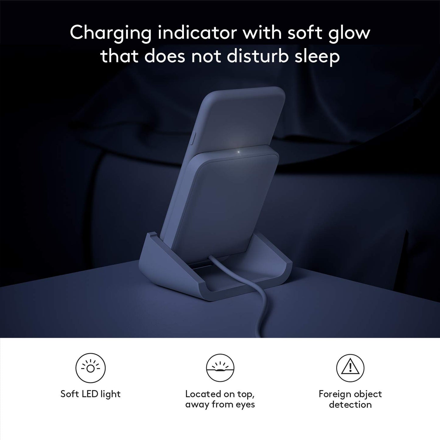 Logitech Soporte de Carga inalámbrico Alimentado para iPhone 8, 8 Plus, X, XS, XS MAX y XR