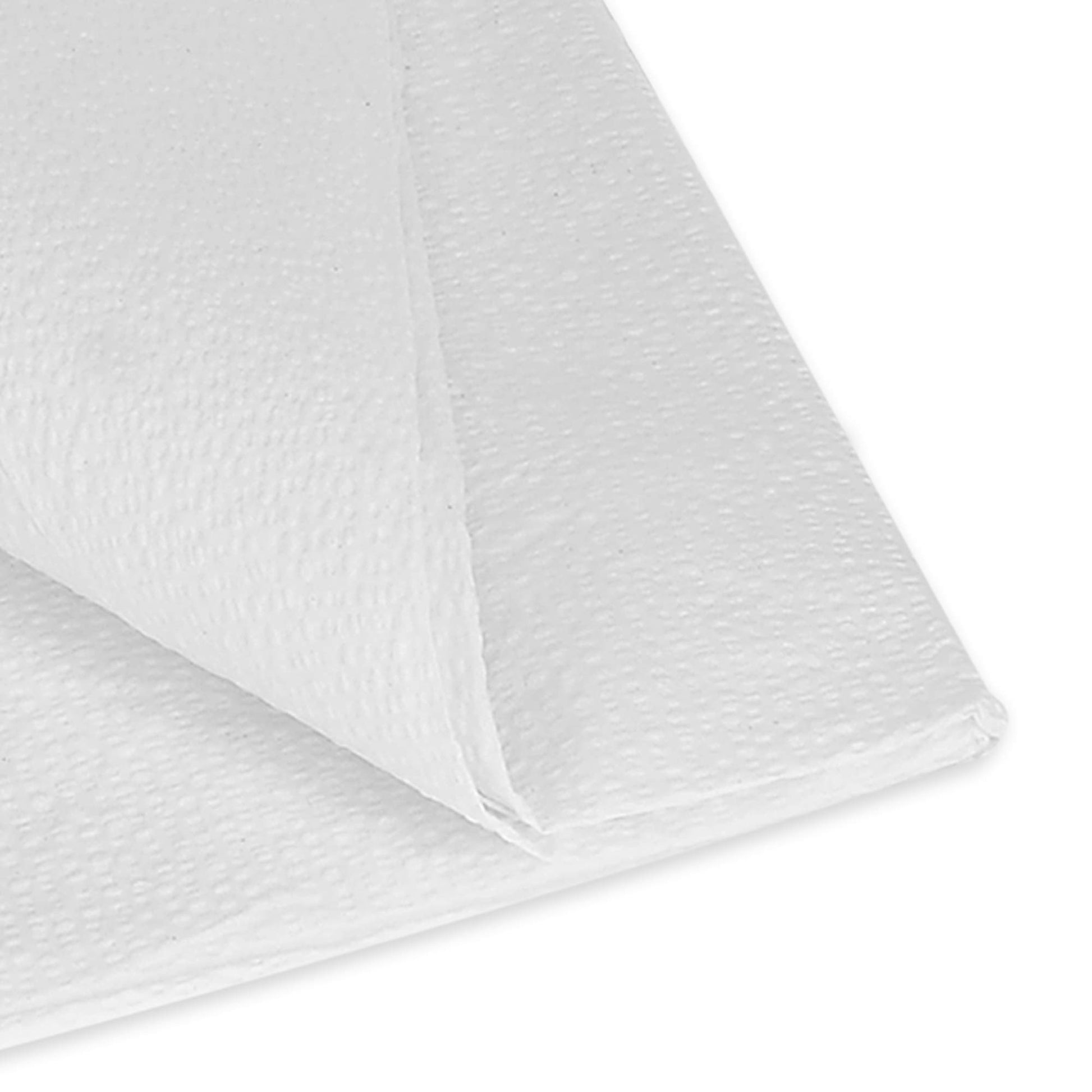 Dealmed - Sábanas drapeadas – 100 unidades de 2 capas, material blanco, perfectas para hospitales, instalaciones médicas y consultorios médicos, 40 x 48 pulgadas