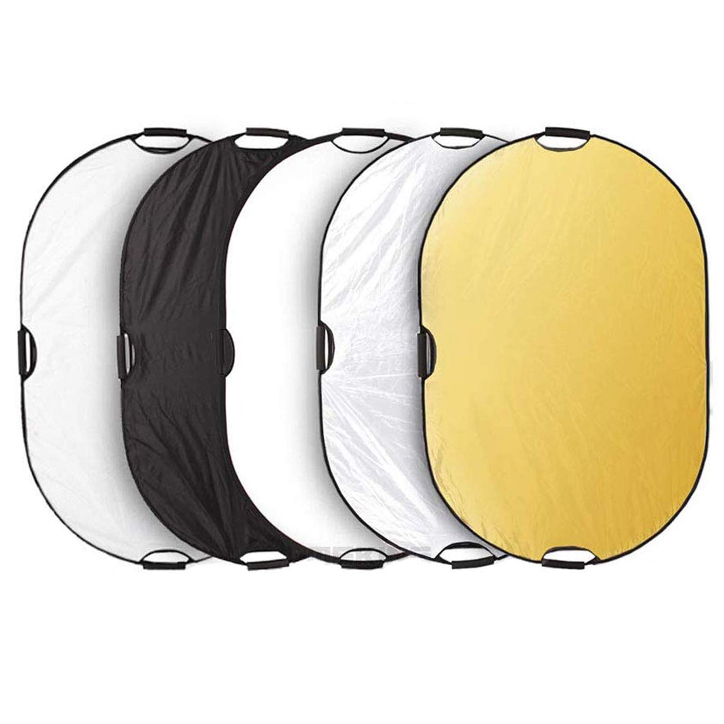 Selens 5-in-1 60x80 Inch Oval Reflector with Handle for Photography Photo Studio Lighting & Outdoor Lighting