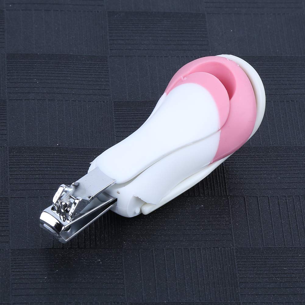 Cortauñas para Bebés, Tijeras Plegables Seguras, Kit de Lima de Uñas de Acero Inoxidable, Ideal para Manos y Pies de Recién Nacidos, Niños y Adultos