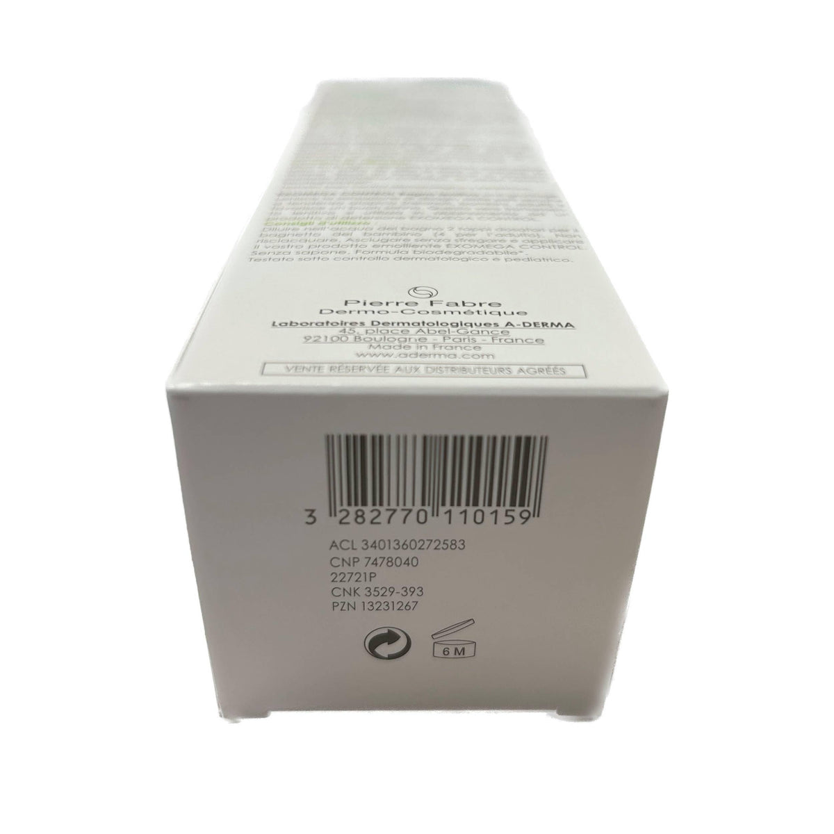 Aderma Exomega Control Baño Calmante 250 ml
