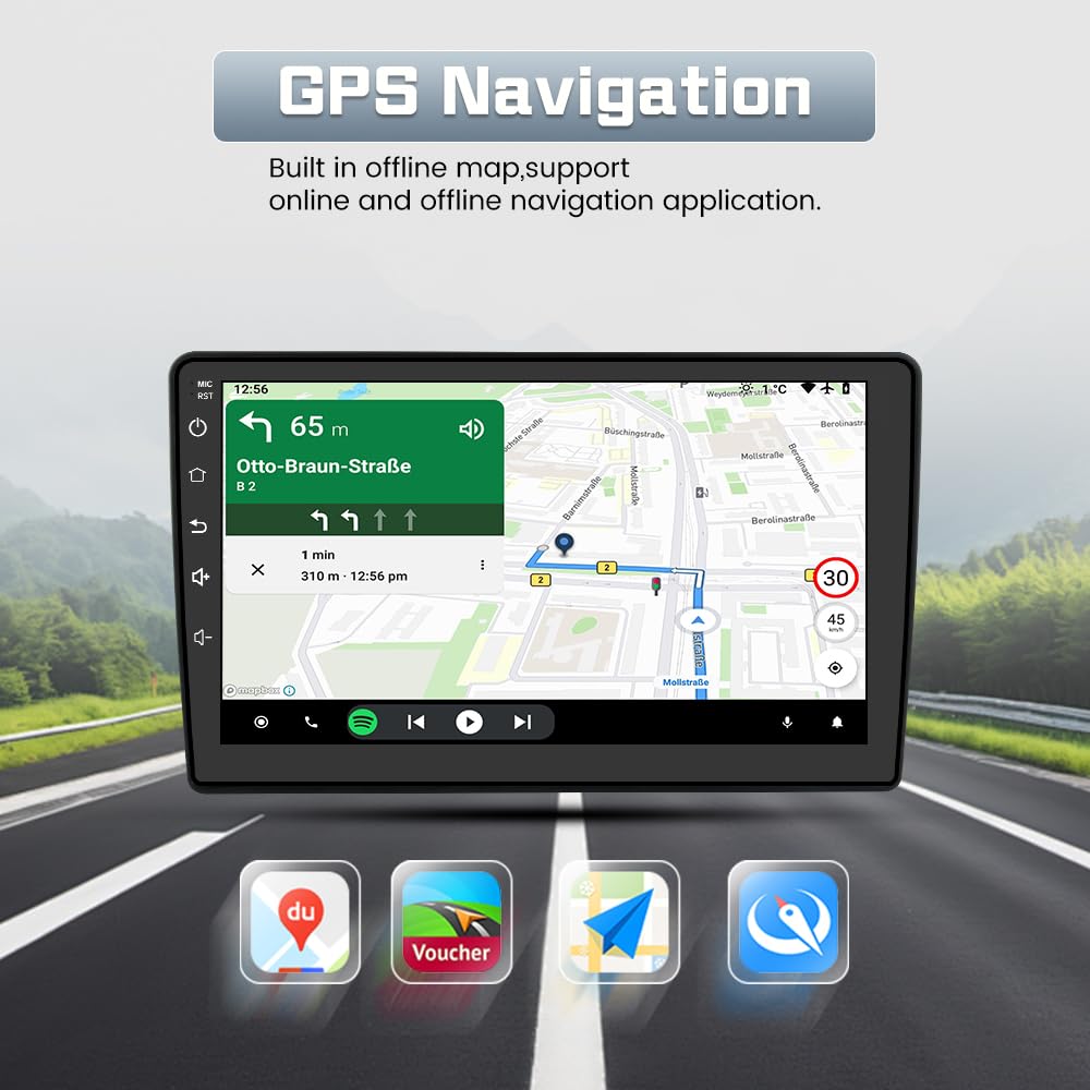 Radio estéreo de coche para Jeep Wrangler JK 2007-2018 Dodge Ram Android 13 con inalámbrico CarPlay Android Auto