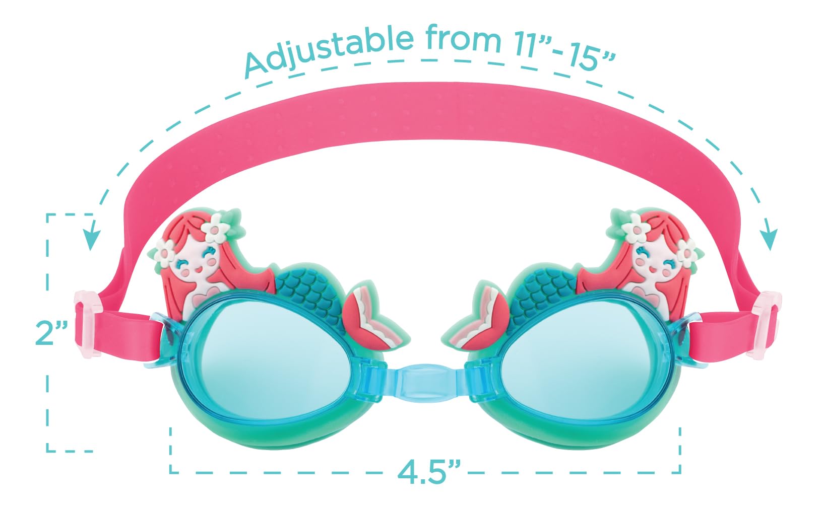 Lentes de Natación Stephen Joseph Varios Colores Tiburón