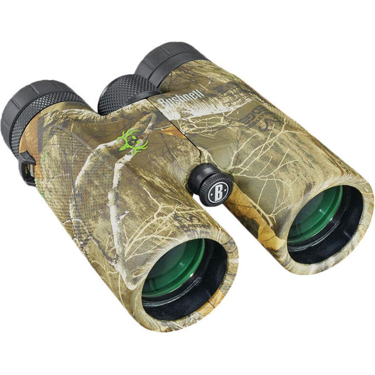 Bushnell Powerview - Prismáticos de colector de Huesos de 10 x 42 Pulgadas, prismáticos para Adultos para Uso múltiple en Camuflaje Realtree Edge