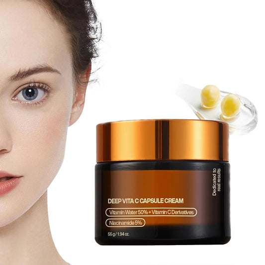 Deep Vita C Capsule Cream, Hidratación y Nutrición Profundas, Deep Vita C Capsule Facial Cream, Vitamin c face moisturizer, vita c capsule cream