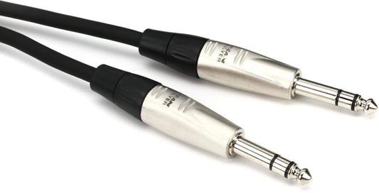Hosa HSS-020 REAN 1/4" TRS a REAN 1/4" TRS Pro Interconexión equilibrada, 20 pies
