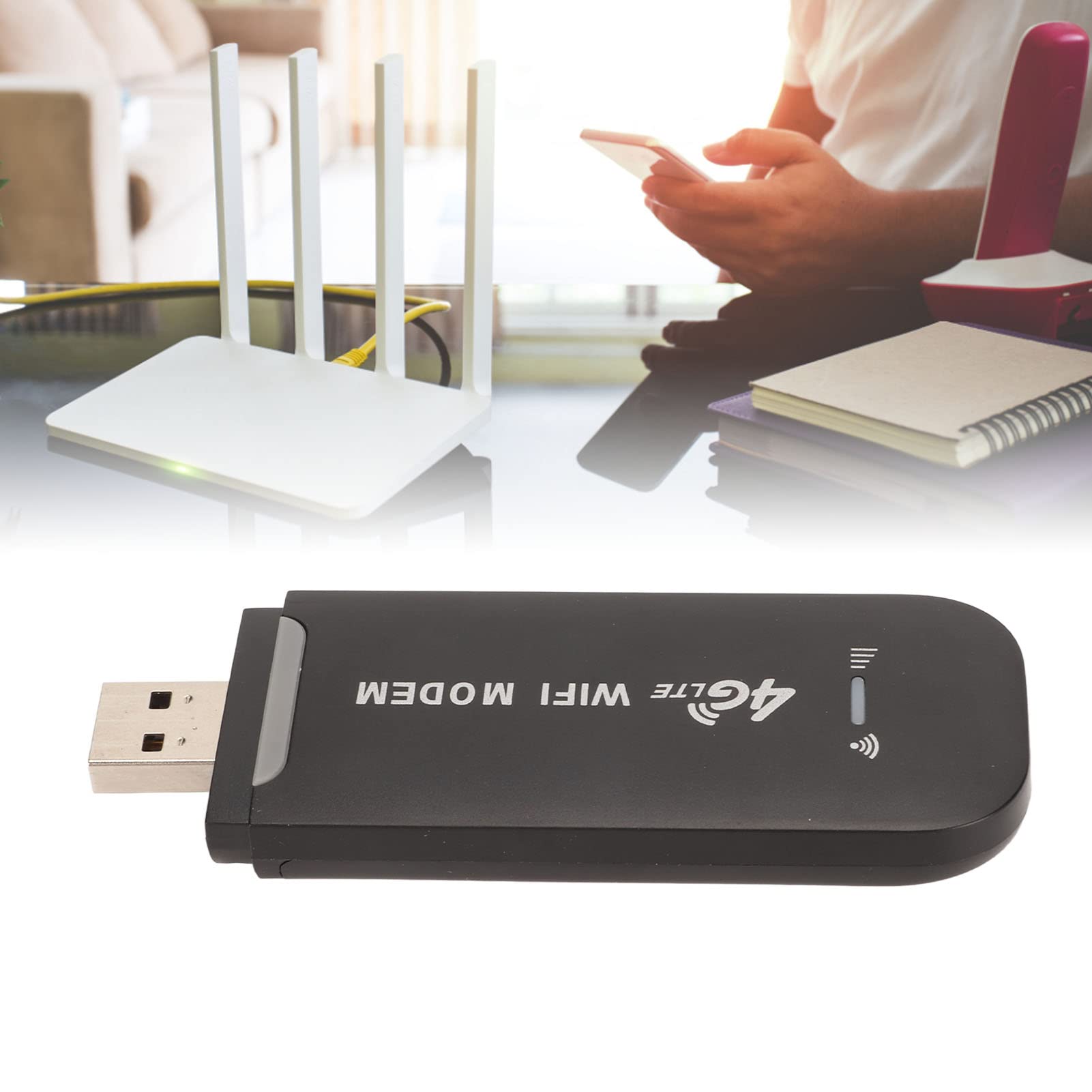 Enrutador 4G LTE WiFi Móvil Desbloqueado USB para Viajes