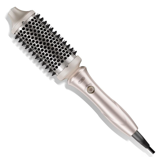 Cepillo Térmico TYMO Dorado Blowout Volumizer con Flexi-Fit 2 en 1