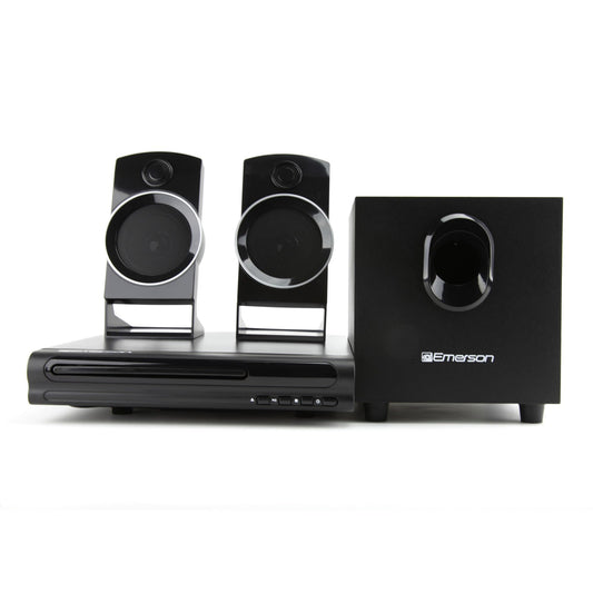 Reproductor de DVD Emerson 2.1 Canales con Sonido Envolvente y Subwoofer