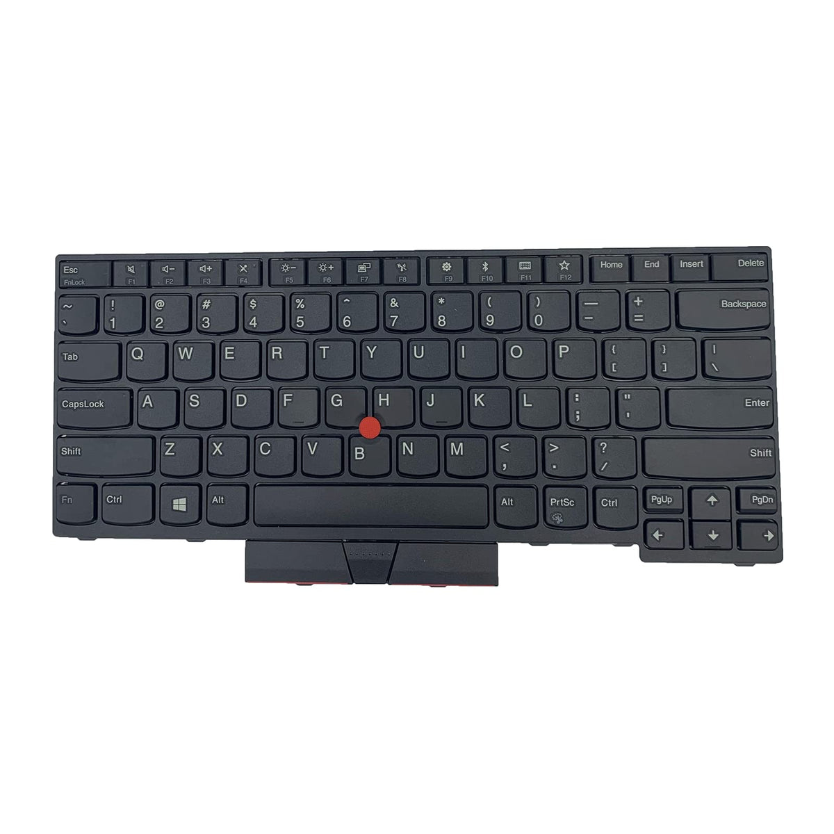 Computadora Portátil Lenovo IBM ThinkPad T470 T480 Negro sin Retroiluminación con Teclado Puntero