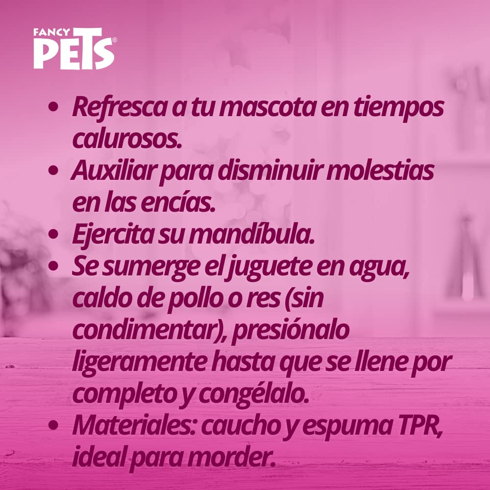 Fancy Pets Cool Paleta Congelable para Perro para Usar en Repetidas Ocasiones