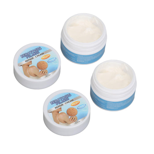 Crema de Queratosis para Suavizar la Piel, Borrador de Protuberancias, Exfoliación con Vitamina E - Solución Diaria para el Cuidado de la Piel, Material Orgánico, Alivio