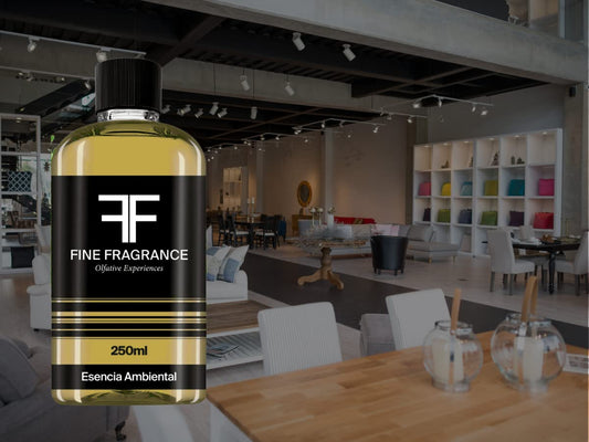 Fine Fragrance, Esencia para difusor aroma Furniture Store, 250ml, ultra concentrada para uso exclusivo en difusores profesionales y aromaterapia