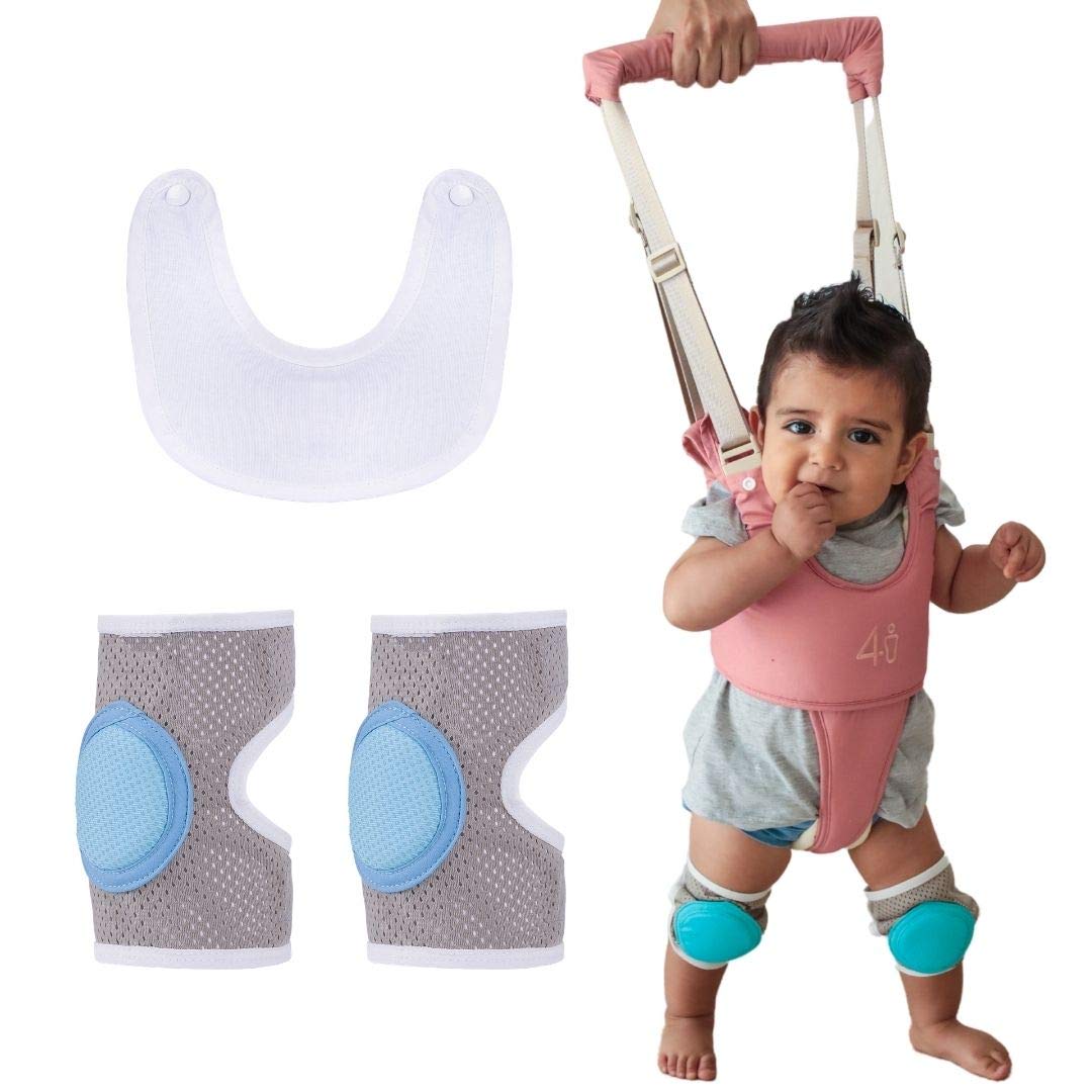 Arnes de seguridad, Incluye rodilleras y babero, andadera para bebe, andadera para bebe niño, andadera para bebe niña, arnes para caminar bebe, arnes de seguridad, arnes para bebe, andaderas para bebe, tirantes para bebe, entrenador para caminar bebe, can