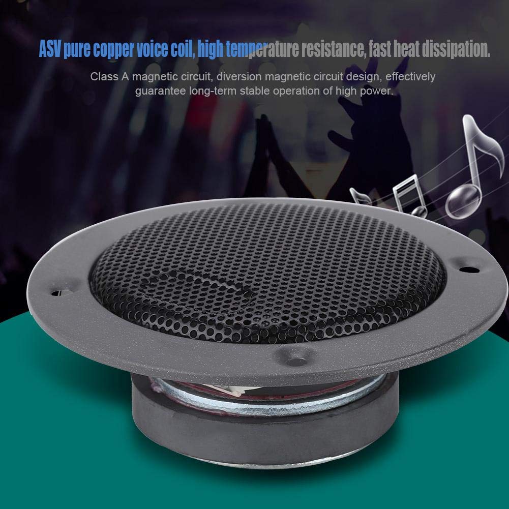Hakeeta Mini Altavoz de Tweeter de 3 Pulgadas con Circuito Magnético, Accesorios para Bocinas