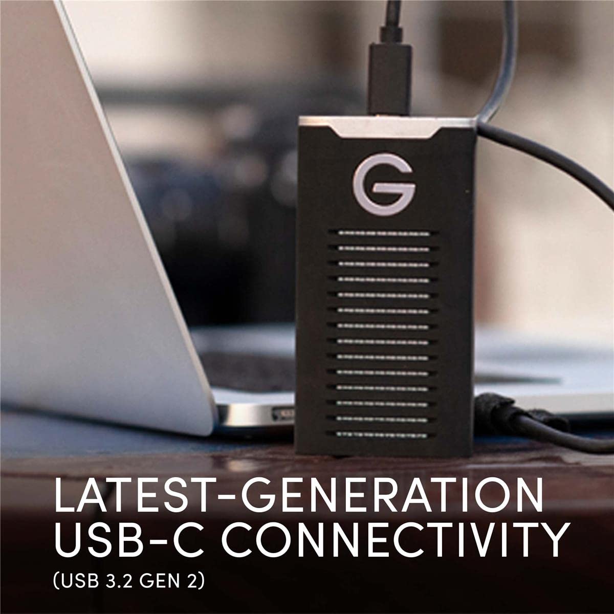 Unidad de Estado Sólido SanDisk Professional G-Drive 4 TB Ultra Resistente IP67 portátil hasta 1050 MB/s USB 3.2 Gen 2
