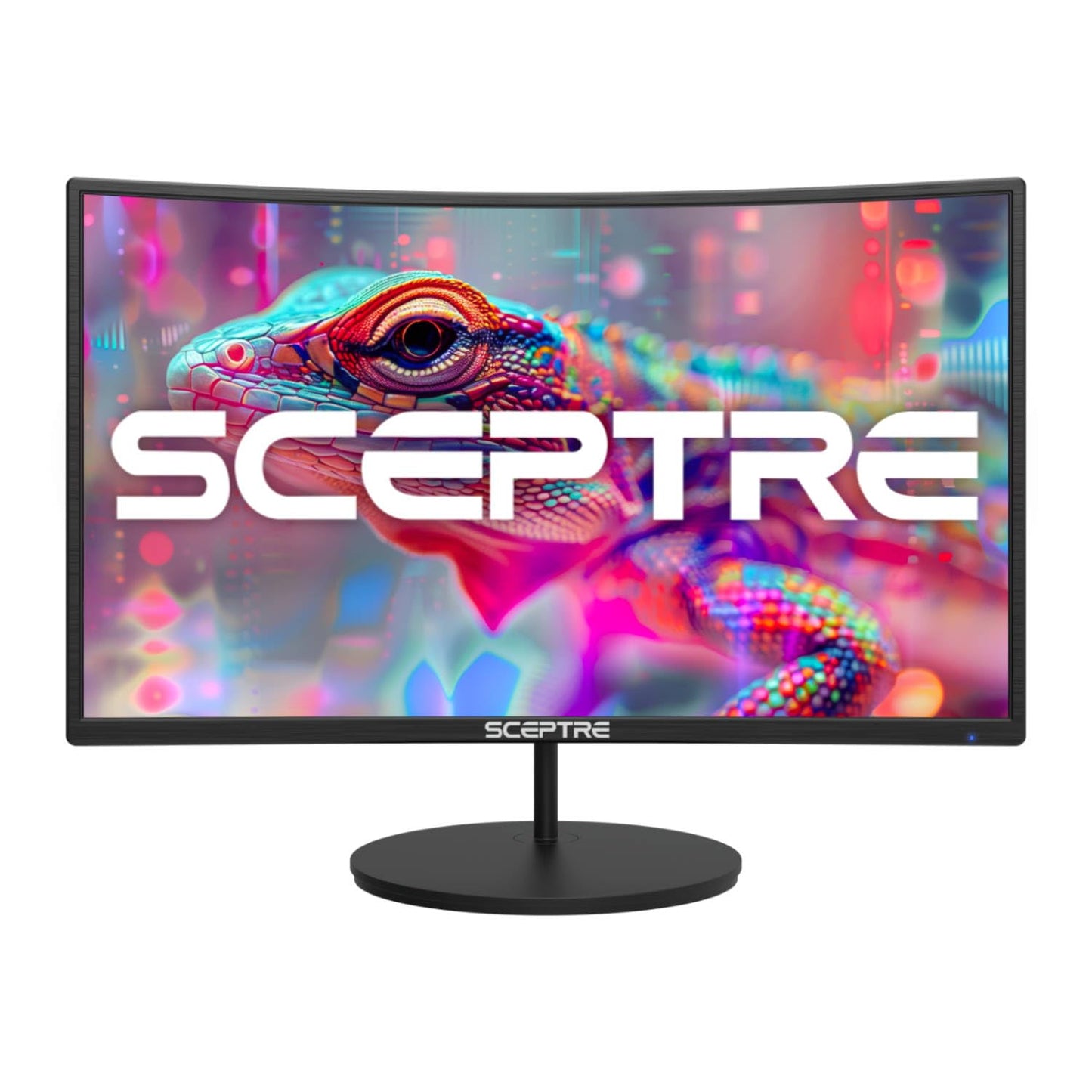 Monitor LED Curvado Sceptre Negro 27 Pulgadas FHD 1080p 75Hz HDMI VGA Altavoces Integrados 2019