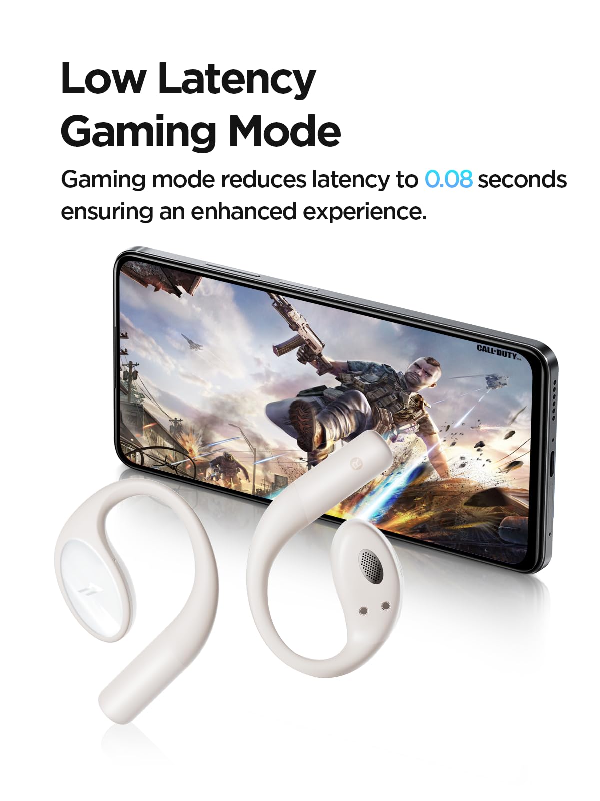 Auriculares Abiertos 1MORE Ligeros Inalámbricos Bluetooth Graves More+ Impermeable IPX5