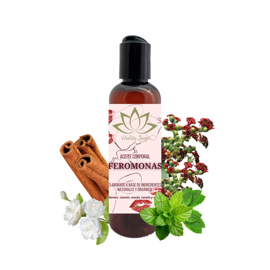 Aceite Corporal Orgánico de Feromonas Aromaterapia para Masaje