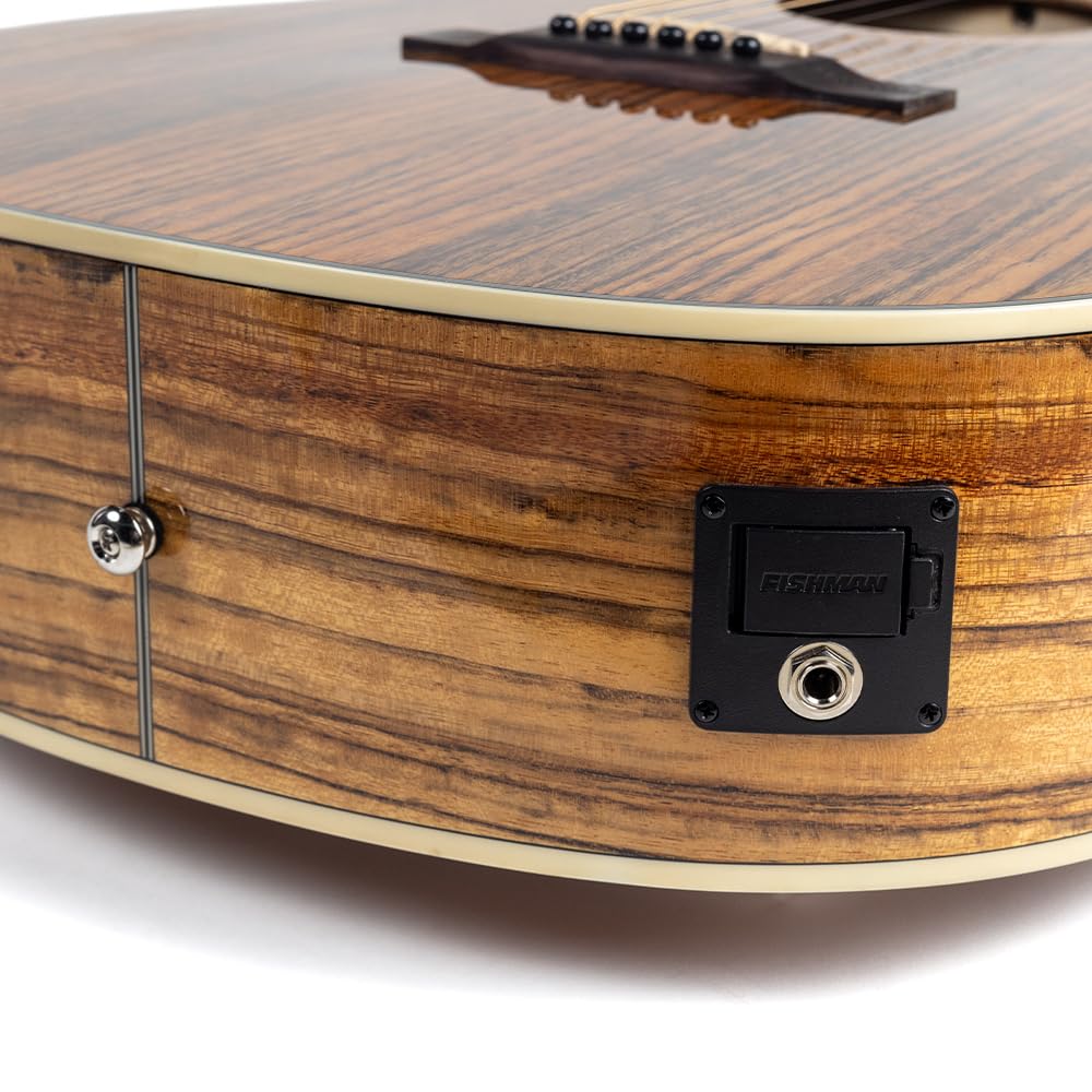 Aureal Guitarra Electroacústica A215 Walnut Pastilla Fishman