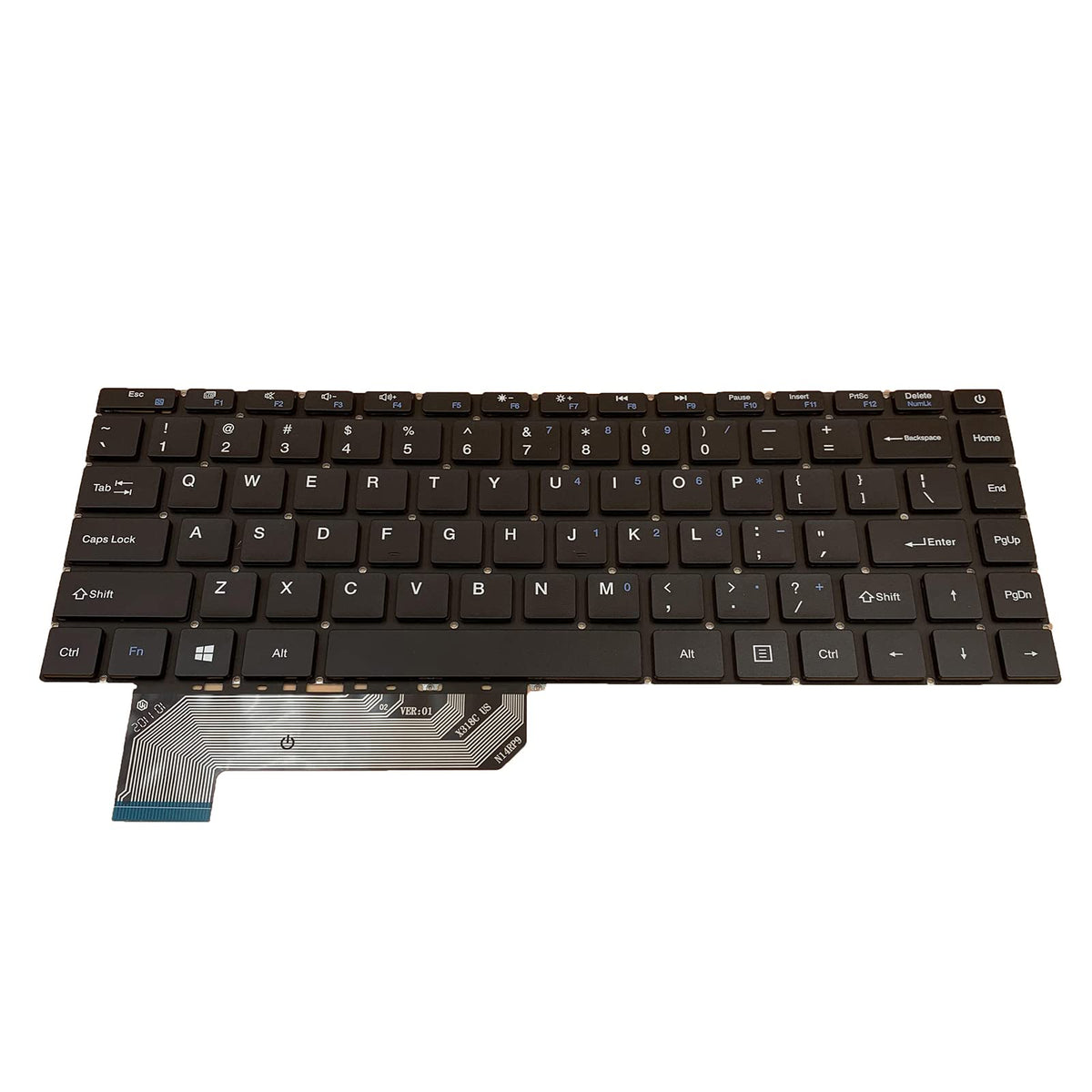 Teclado de Repuesto para Portátil Siakoocty Gateway Ultra Slim 14.1