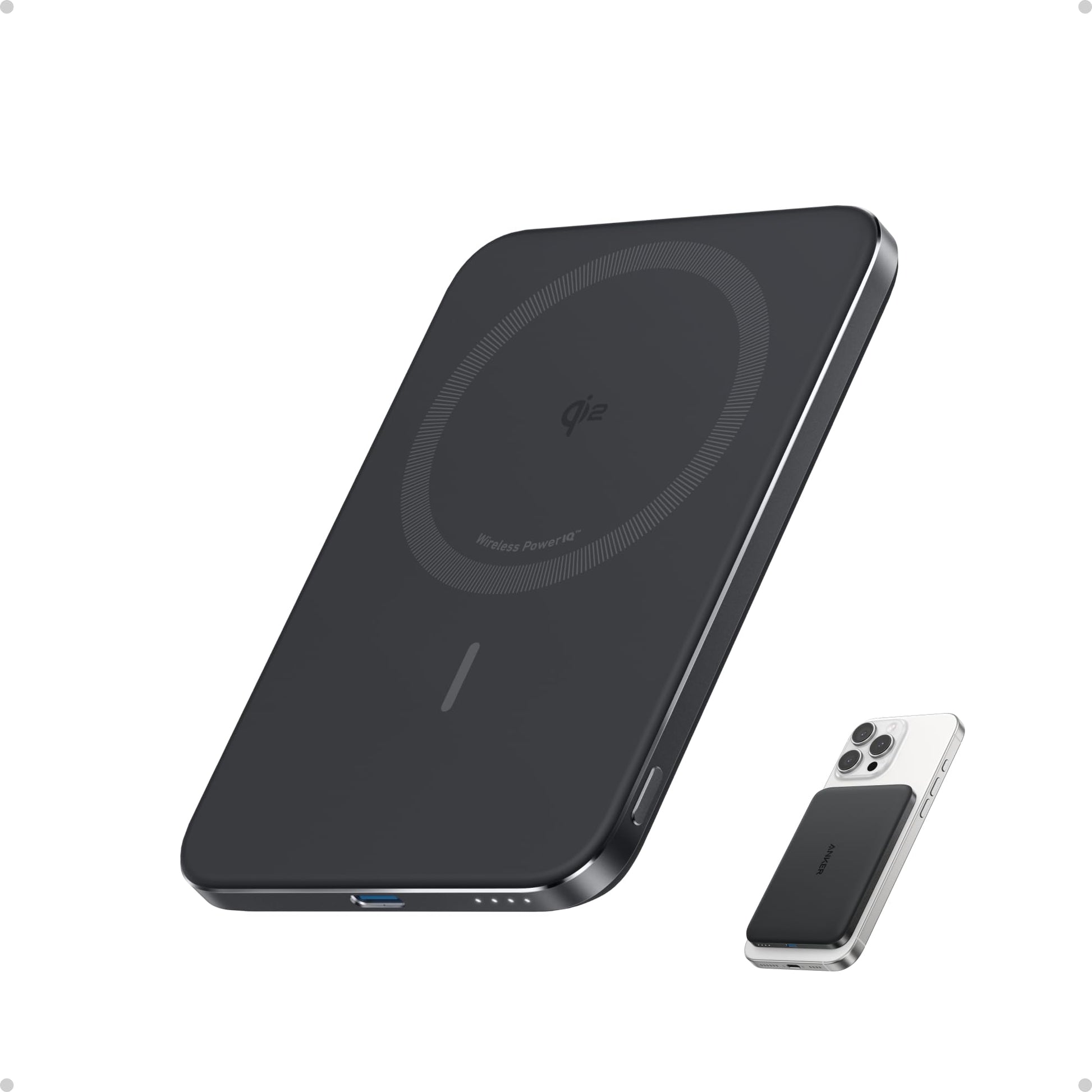 Batería Anker Nano 5.000mAh Ultradelgada Compatible con MagSafe iPhone